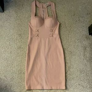 Baby Pink Mini Dress